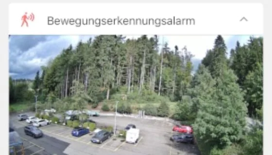 Baustellenkamera Bewegungsalarm