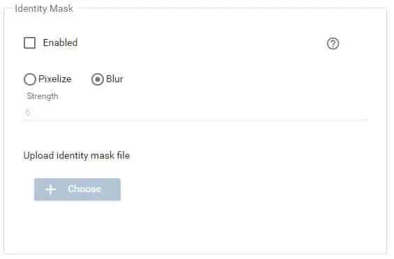 Filter: «Identity Mask»