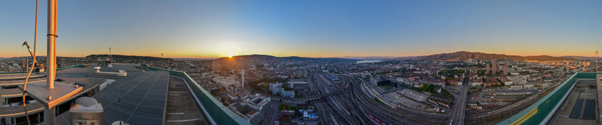360 Grad Baustellenkamera 125 Megapixel